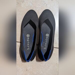 Rothy's Size 8.5 Black Women's Flats
